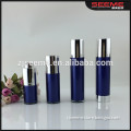 Luxury round rotary airless dispenser bottle liquid rotary acrylic container cosmetic 50ml luxury bottle